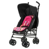 Obaby Atlas V2 Stroller & Footmuff, Pink Stripe