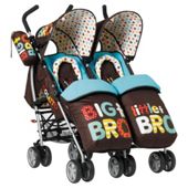 Cosatto Twin Pushchair - Big Bro Little Bro