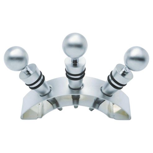 Image of Cellardine Wine Bottle Stopper And Stand Set, 3pc