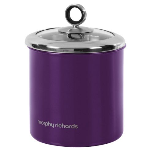 Image of Morphy Richards 46283 Large Storage Canister Purple