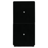 Stockholm Black Gloss 2-Drawer Unit