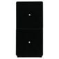 Stockholm Black Gloss 2-Drawer Unit