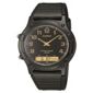 Casio AW49H/1B Men's Dual Time Watch - Black