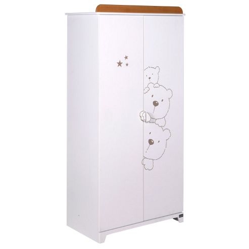 Image of Tutti Bambini 3 Bears Wardrobe, White