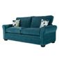 Amelie Large Standard Back Fabric Sofa Teal