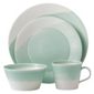 Royal Doulton 1815 16 piece Dinner Set, Green