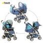 Hauck Condor Trioset Travel System, Navy