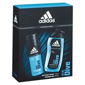Adidas Ice Duo, deo body spray and shower gel