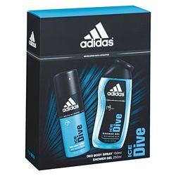 Adidas Ice Duo, deo body spray and shower gel