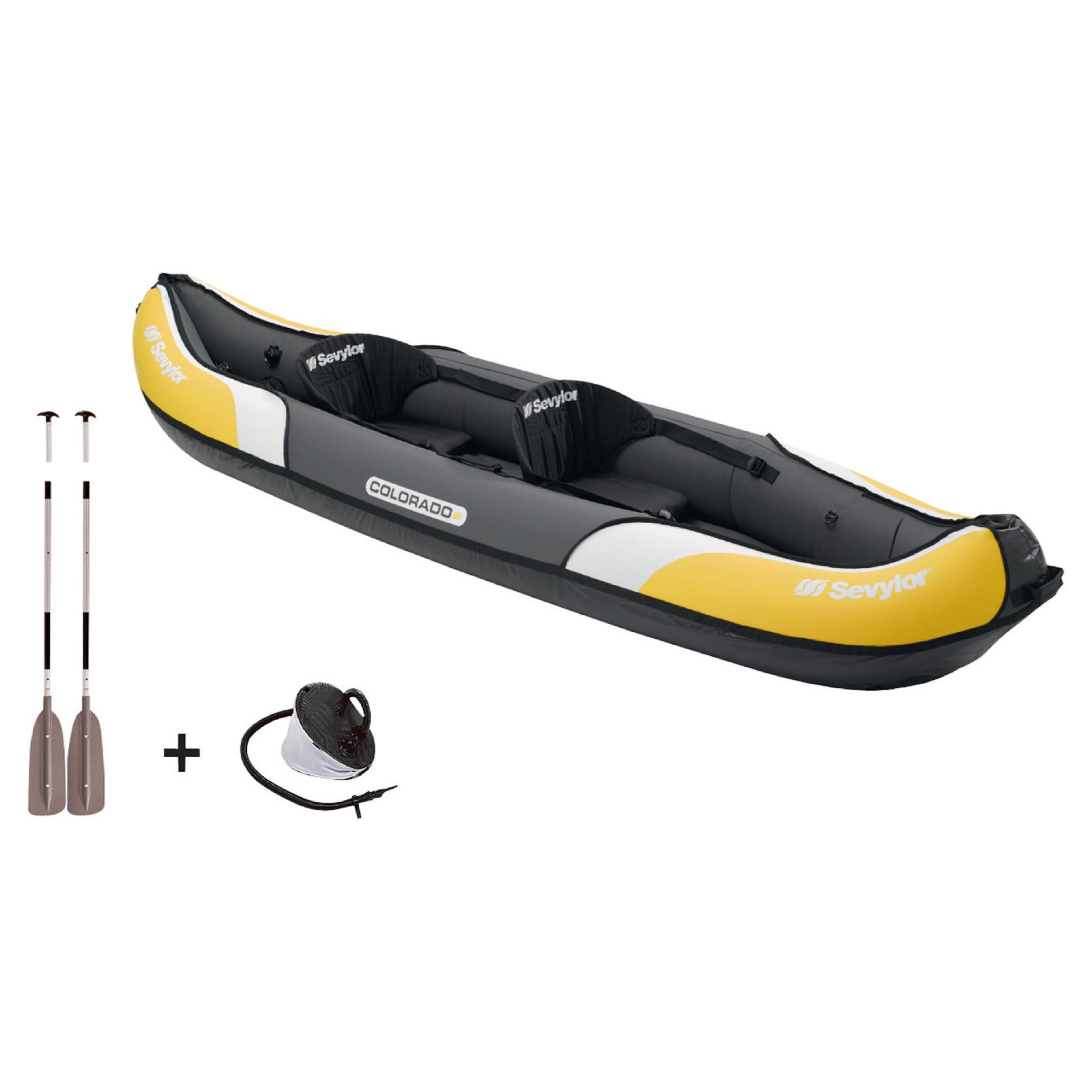 Sevylor Colorado Canoe Kit with Paddles at Tesco Direct