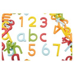 Carousel Stick On Bath Numbers and Letters