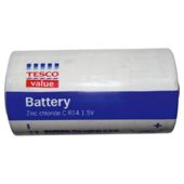 Tesco Value 2 pack C Batteries