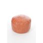 Kaikoo Moroccan Pouffe with Embroidery, Rust