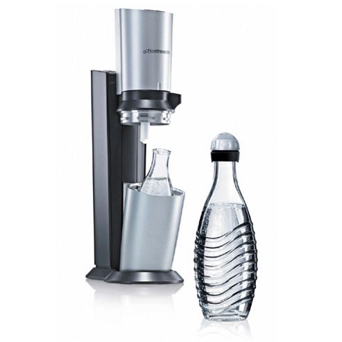 Image of Sodastream Crystal Sparkling Water Maker, Silver