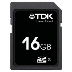 TDK SDHC memory card, Class 4 - 16GB