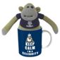 Monkey I'm a Celebrity Mug with Plush