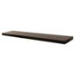 High Gloss Black Floating Shelf 120cm