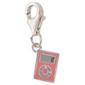 Sterling Silver and  Enamel MP3 Player Charm