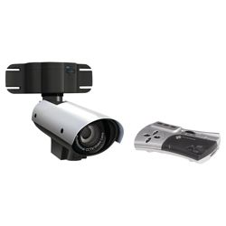 Digital Motorized B&W CCTV System with DVR