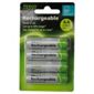 Tesco 4 Pack Rechargeable AA batteries
