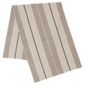 Tesco Ribbed Taupe Stripe Runner, Large