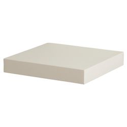 High Gloss White Floating Shelf 23.5cm