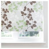 Bold Leaf Roller Blind 180x160cm Natural