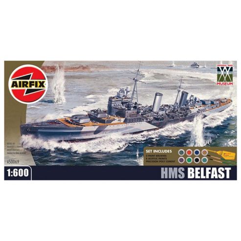 Image of Airfix A50069 Imperial War Museum Hms Belfast Warship Gift Set