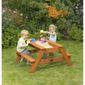 Plum Wooden Sand & Picnic Table