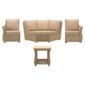 Corsica 4 Piece Suite Conservatory Set (Left, Right, Corner & Lamp table)