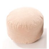Kaikoo Faux Suede Footstool, Latte