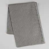 Silver Pleated Runner