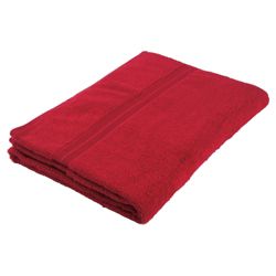 Tesco Bath Towel Red