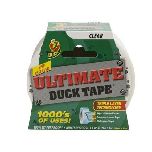 Image of Duck Tape 50mm X 20m Clear Ultimate