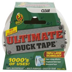 50mm x 20M Clear Ultimate Duct Tape