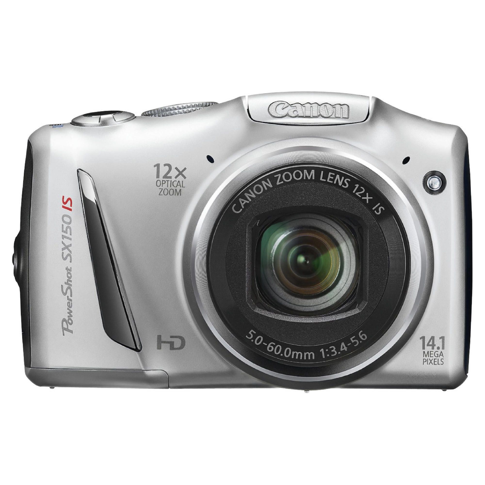 Canon Powershot SX150 IS Digital Camera Silver