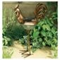 Metal Cockerel Outdoor Light