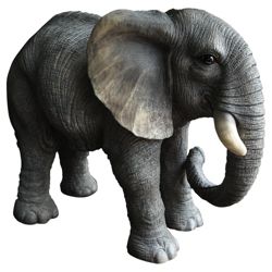 Real Life Elephant  Ornament