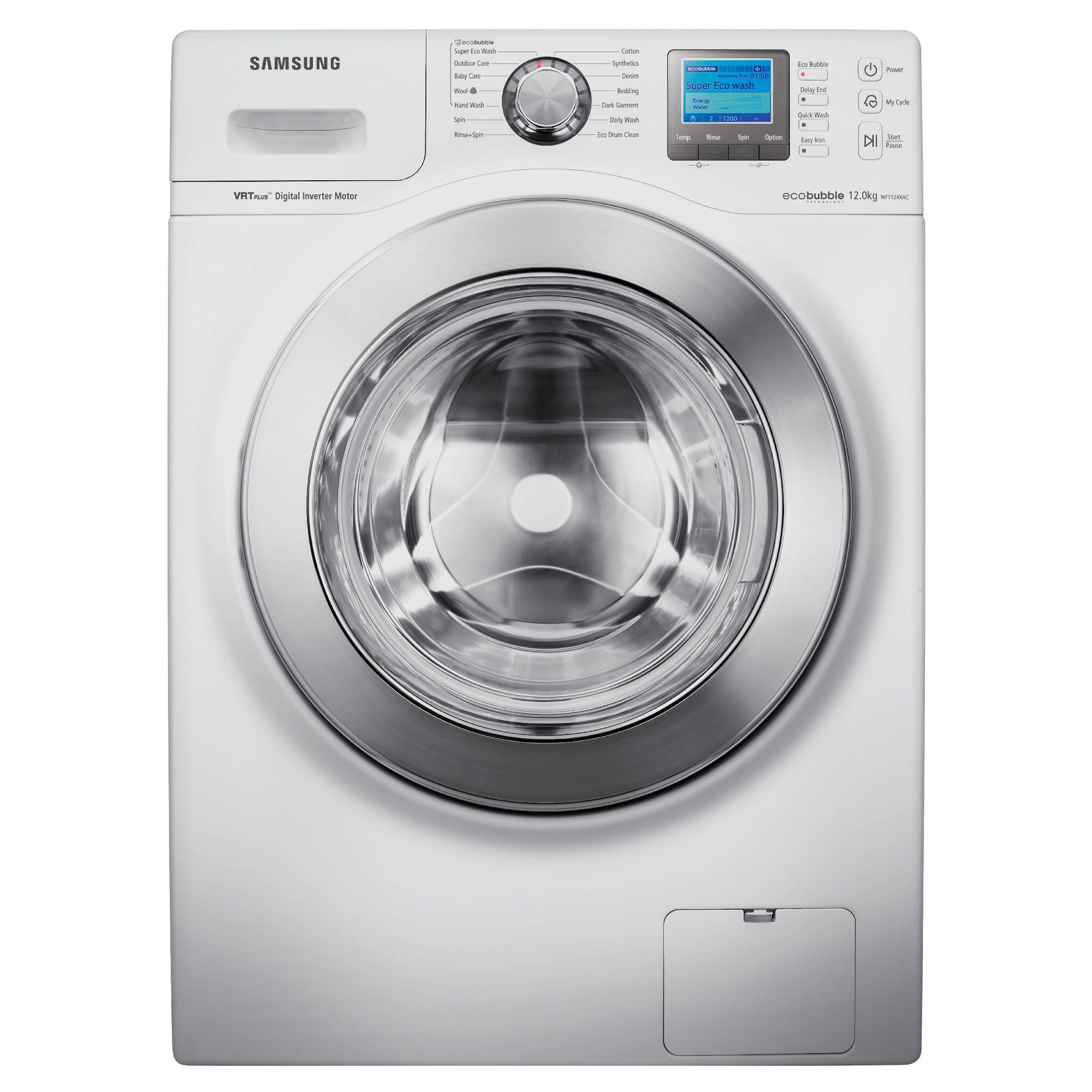 Samsung WF1124XAC/XEU Eco Bubble 12kg 1400 RPM Washing Machine