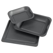 Tesco Non-stick Roaster Set
