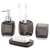 Tesco Boxed Acrylic Accessories set Black