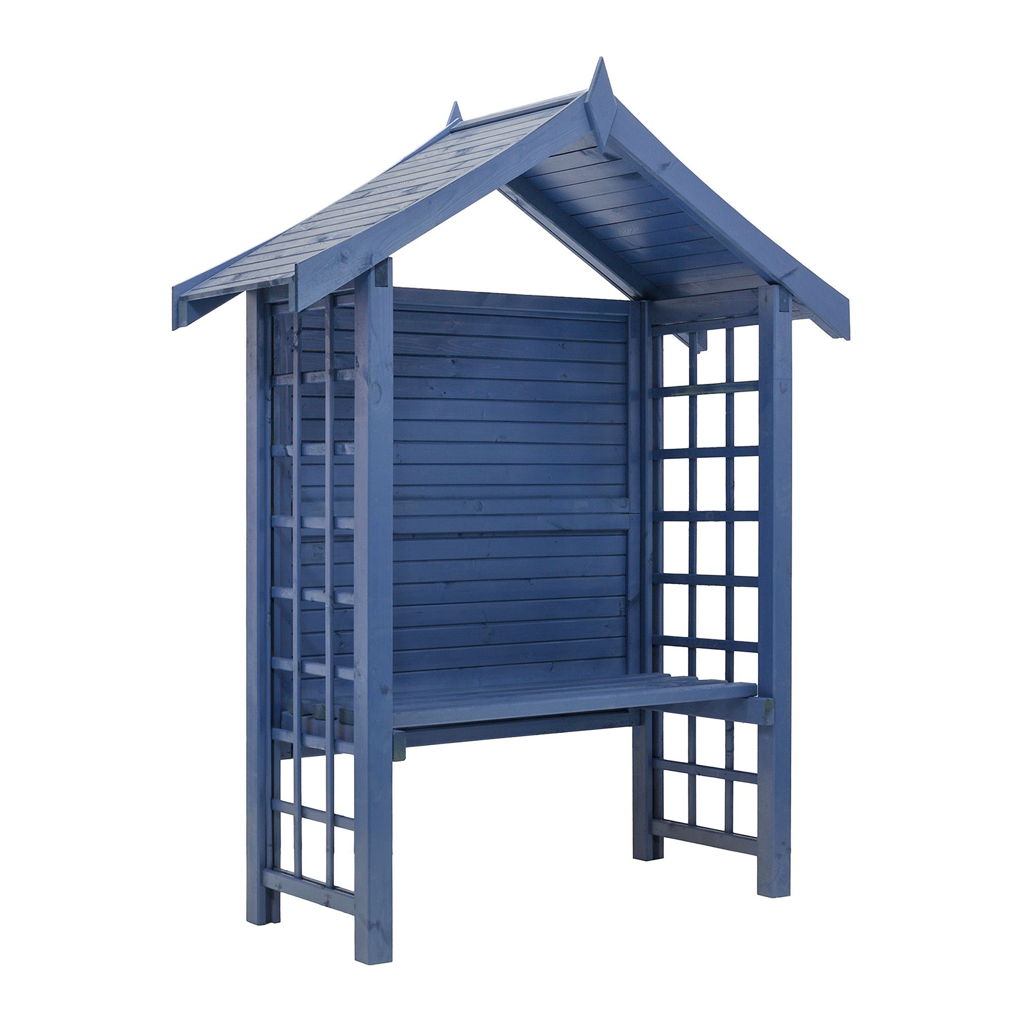 Bradford Arbour pre-coloured Blue at Tescos Direct