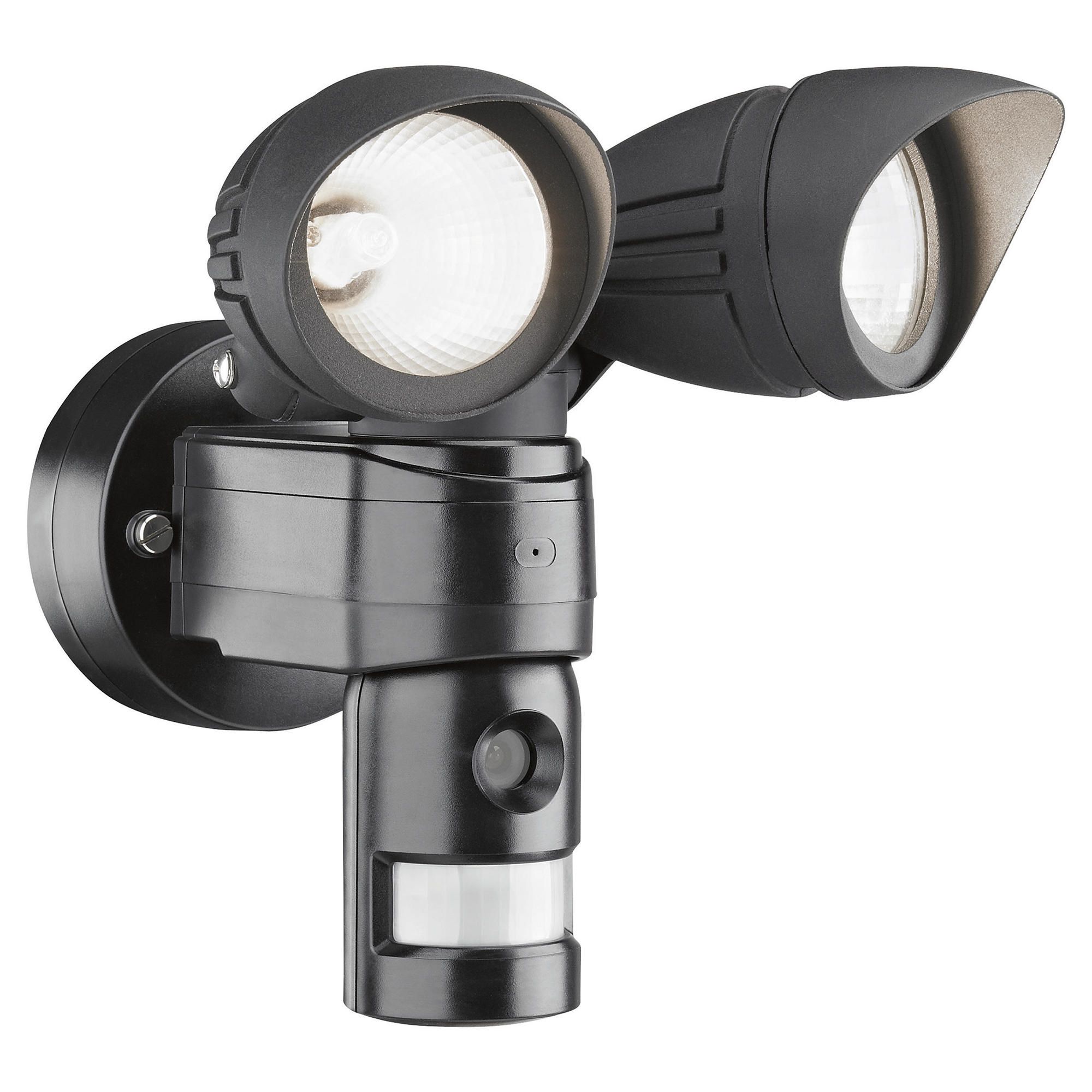 Smart Light security double light with video recording