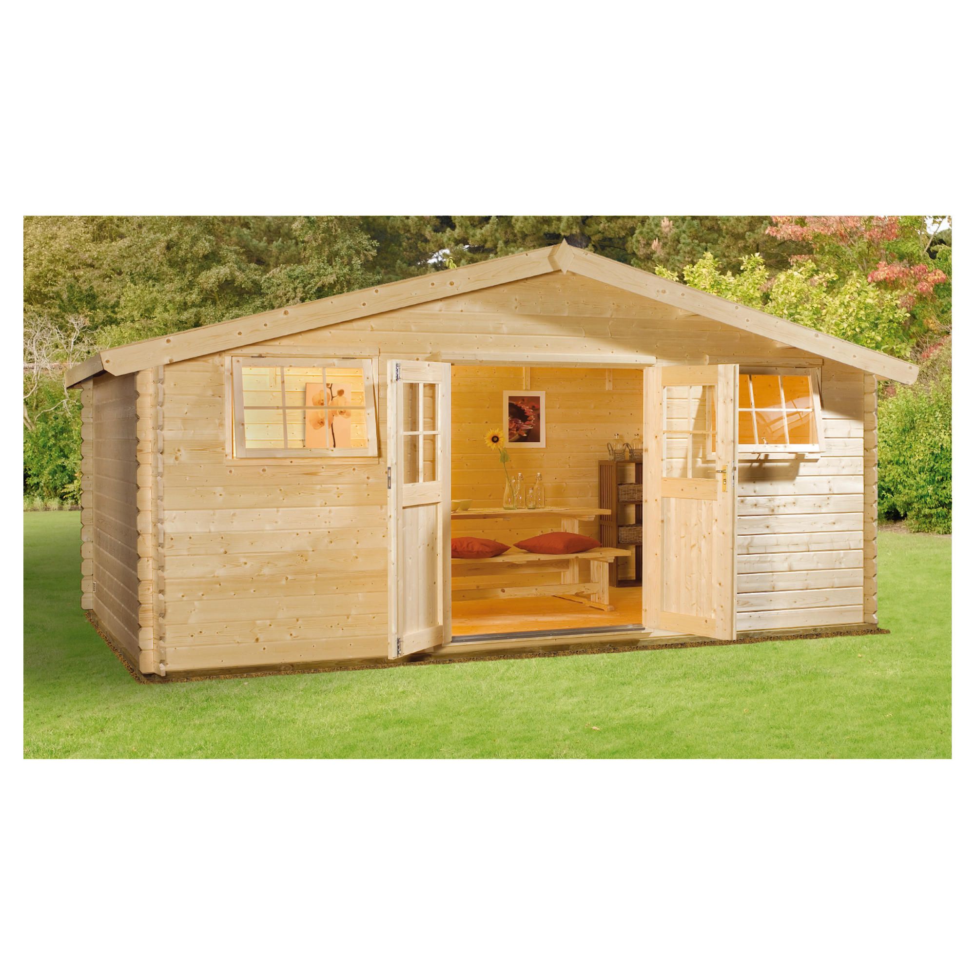 Finnlife SARKA 212 Log Cabin at Tesco Direct