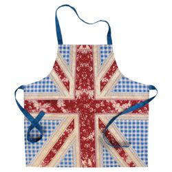 Tesco Floral Union Flag Apron
