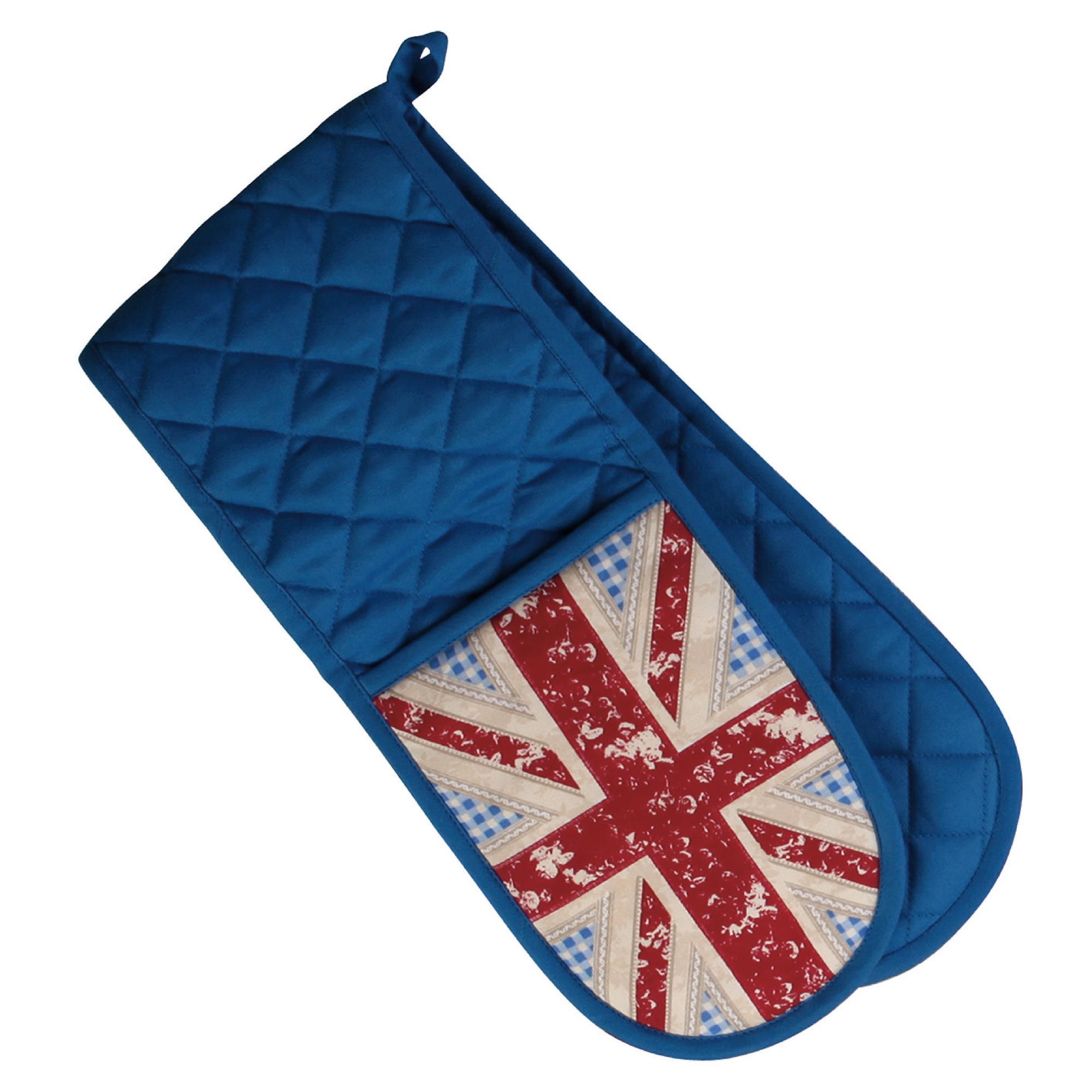 Tesco Floral Union Flag Double Oven Glove