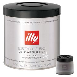 Illy espresso dark roast capsules