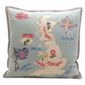 Jan Constantine Duck Egg Blue British Isles Cushion
