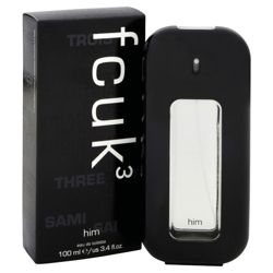 FCUK3 Him Eau De Toilette Spray 100ml