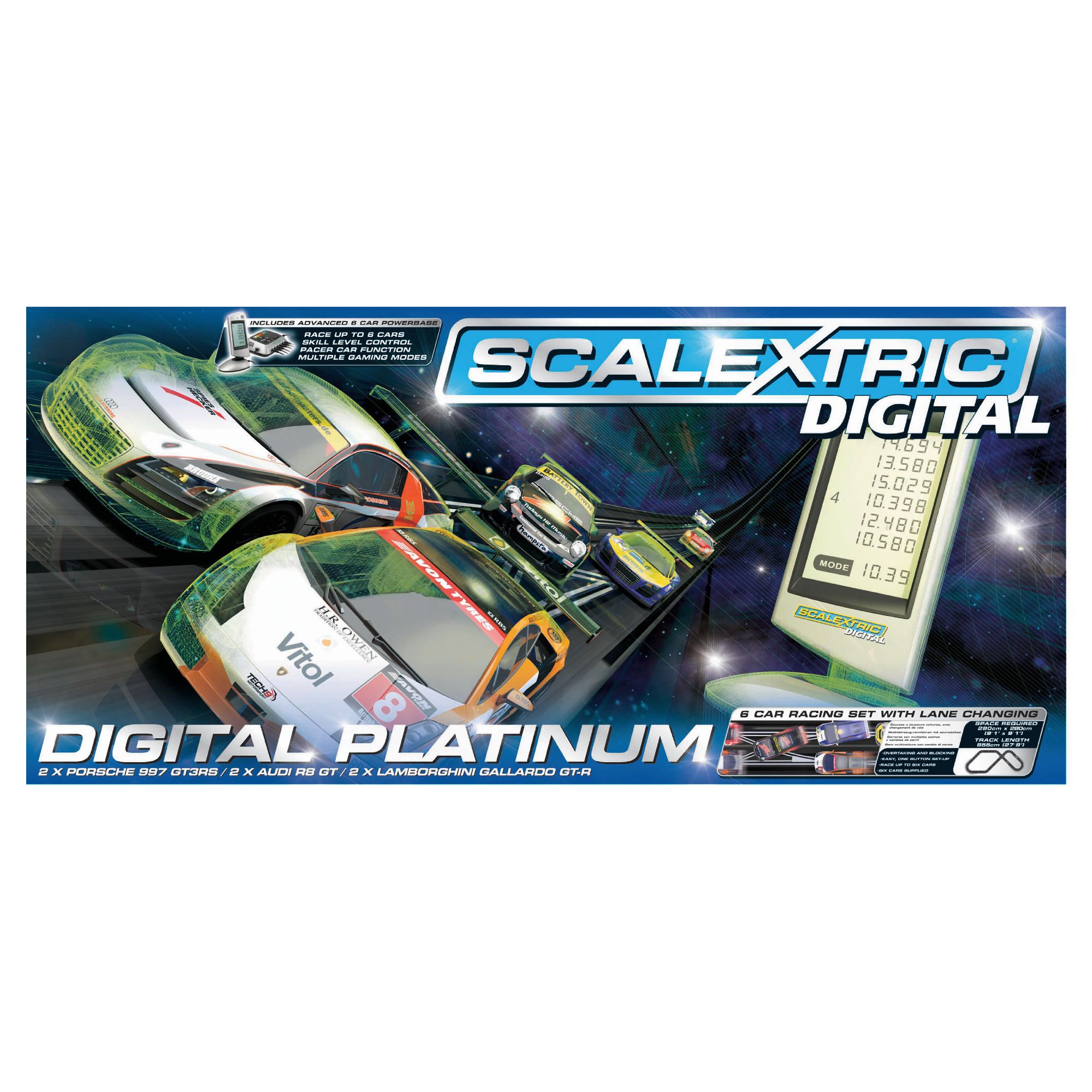 Scalextric C1276 Digital Platinum 1:32 Scale Race Set at Tesco Direct